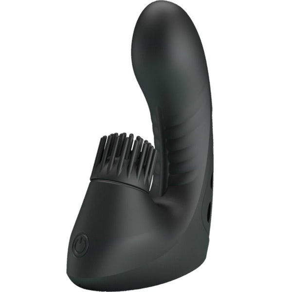PRETTY LOVE - Magic Drill Vibrerende Fingerhette med Rotasjon