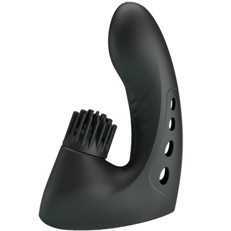 PRETTY LOVE - Magic Drill Vibrerende Fingerhette med Rotasjon