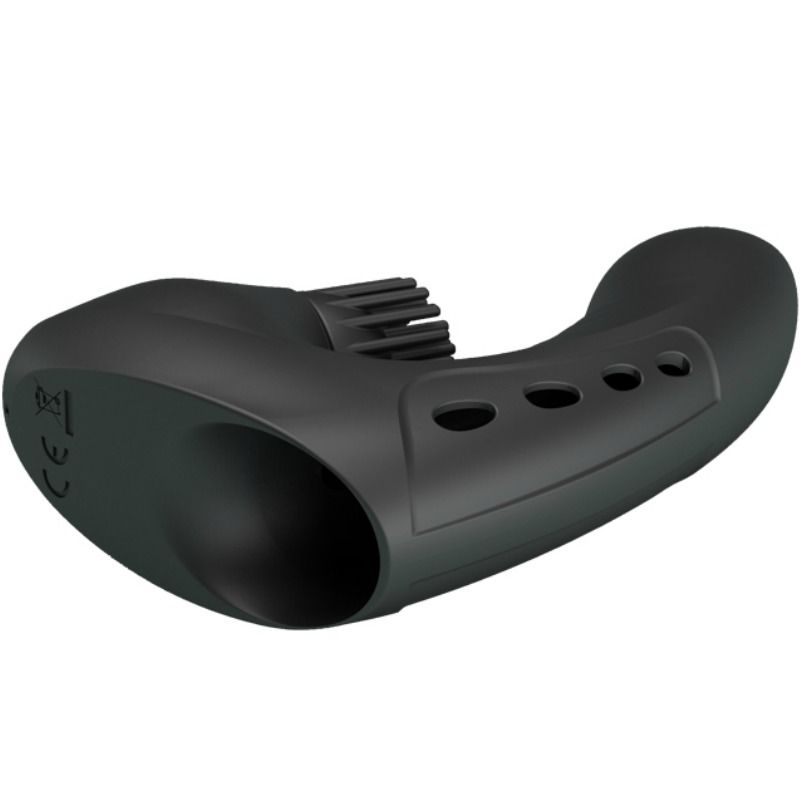 PRETTY LOVE - Magic Drill Vibrerende Fingerhette med Rotasjon
