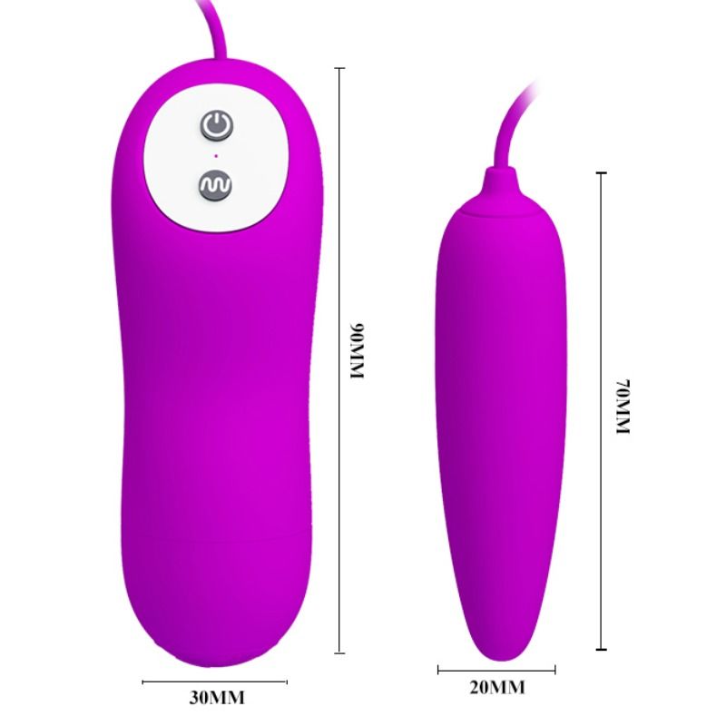 PRETTY LOVE - Harriet Vibrerende Egg med Klitorisstimulator