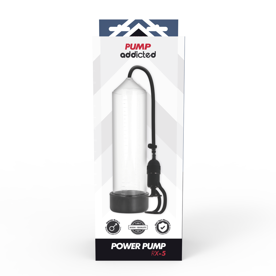 PUMP ADDICTED - Rx5 Penispumpe Transparent