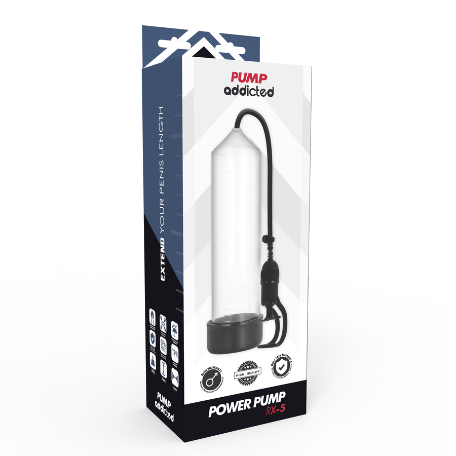 PUMP ADDICTED - Rx5 Penispumpe Transparent