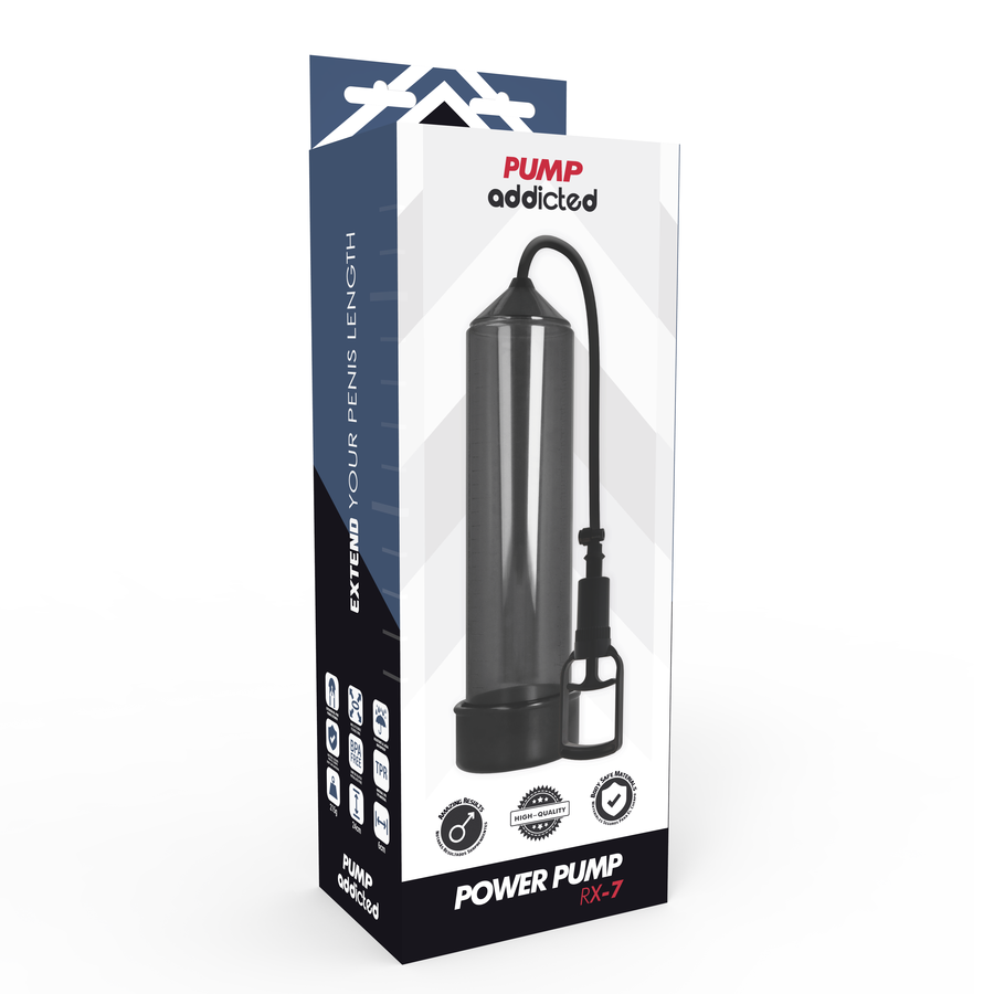 PUMP ADDICTED - Rx7 Penispumpe Sort