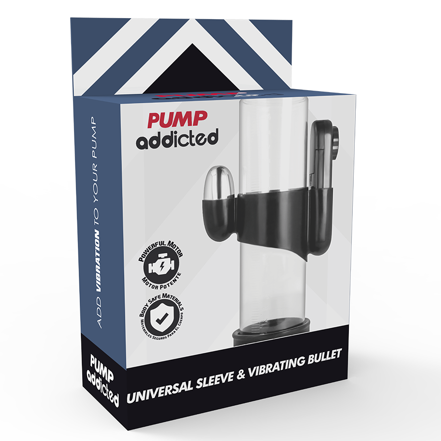 PUMP ADDICTED - Vibrerende Bullet (Pumpetilbehør)