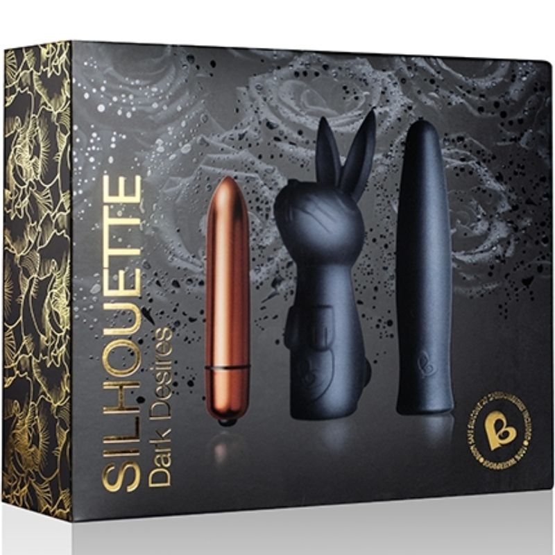 ROCKS-OFF - Dark Desire Sett (Rabbit, Bullet & Etui)