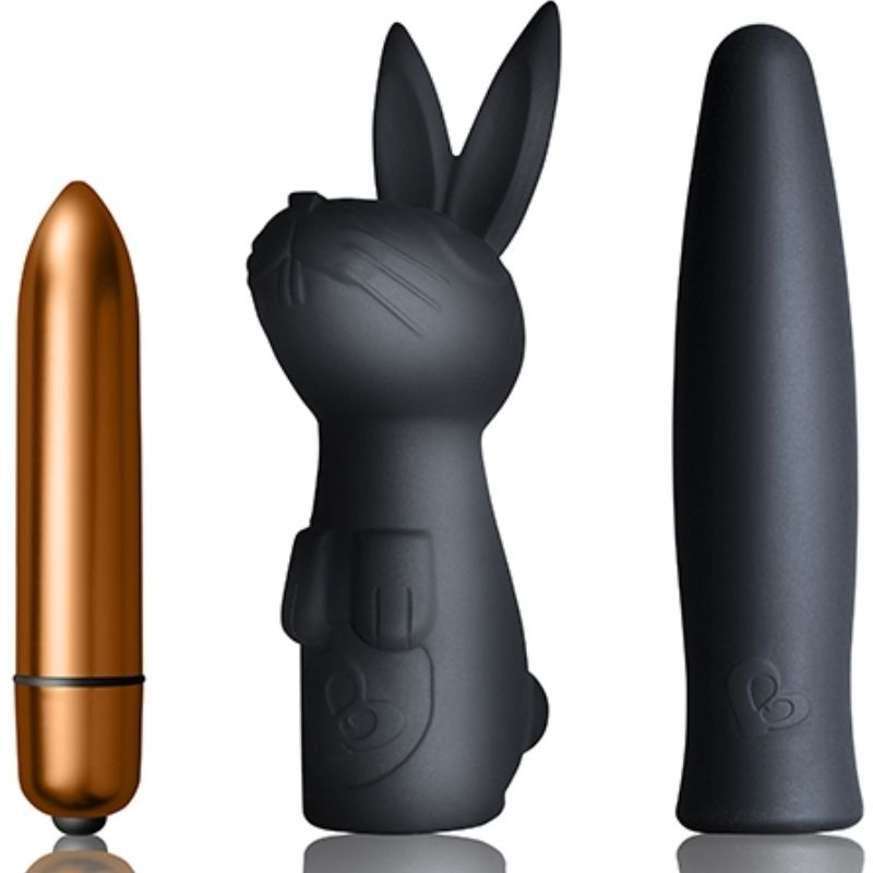 ROCKS-OFF - Dark Desire Sett (Rabbit, Bullet & Etui)