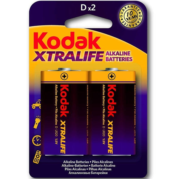 KODAK - D Alkalisk Batteri