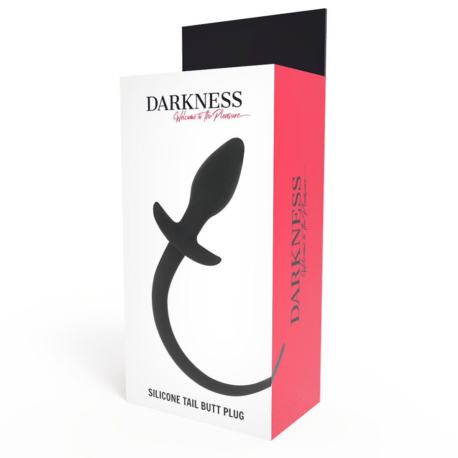 DARKNESS - Analplugg Sort Silikon 28 cm