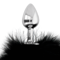 DARKNESS - Analplugg med Hale Sort 7 cm