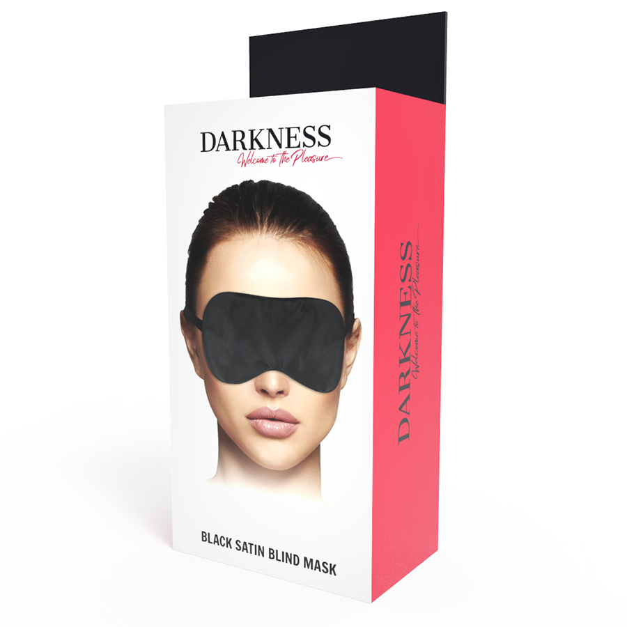 DARKNESS - Sovemaske Sort