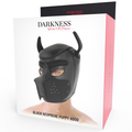 DARKNESS - Neopren Hundemaske med Avtakbar Munnkurv
