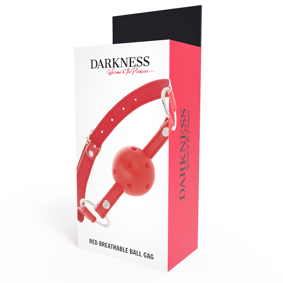 DARKNESS - Pustende Ball gag