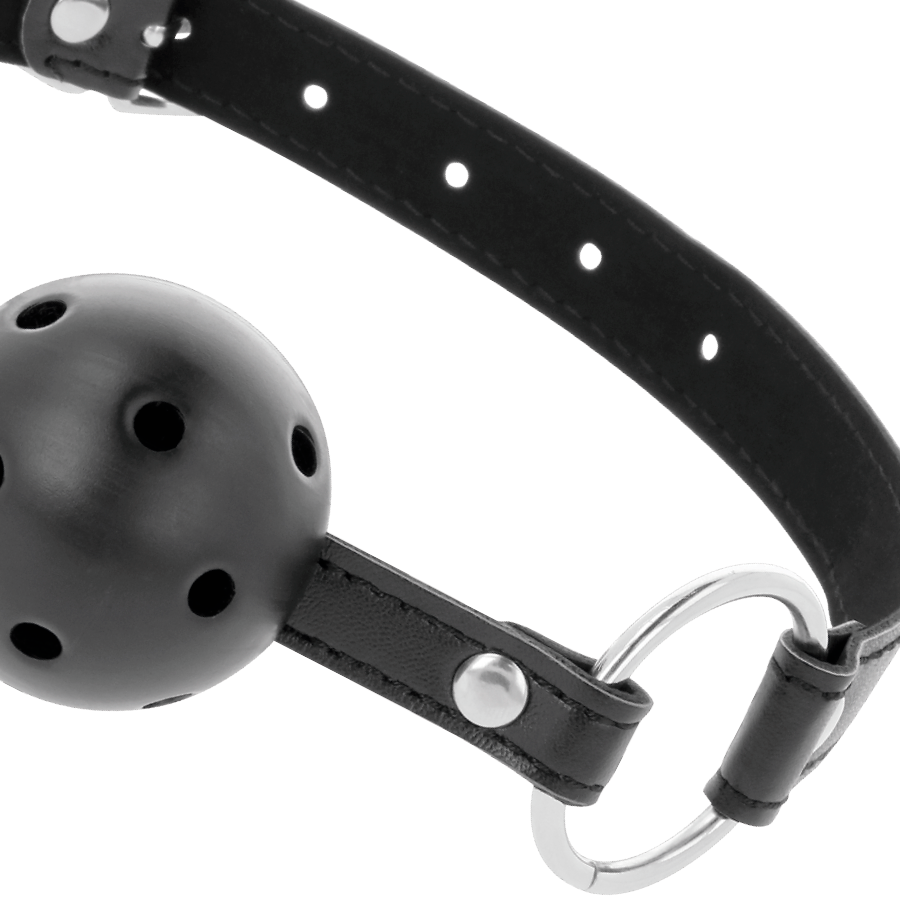 DARKNESS - Pustende Ball-gag