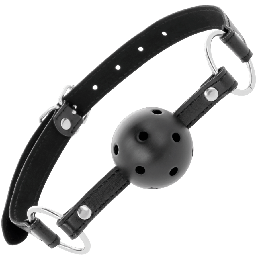 DARKNESS - Pustende Ball-gag