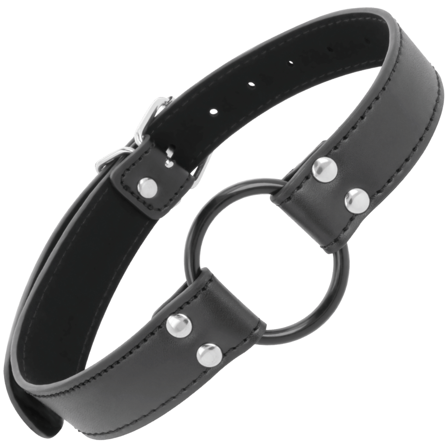 DARKNESS - Ring gag Åpen munn 3,6 cm