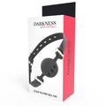 DARKNESS - Pustende Ball-gag i Silikon