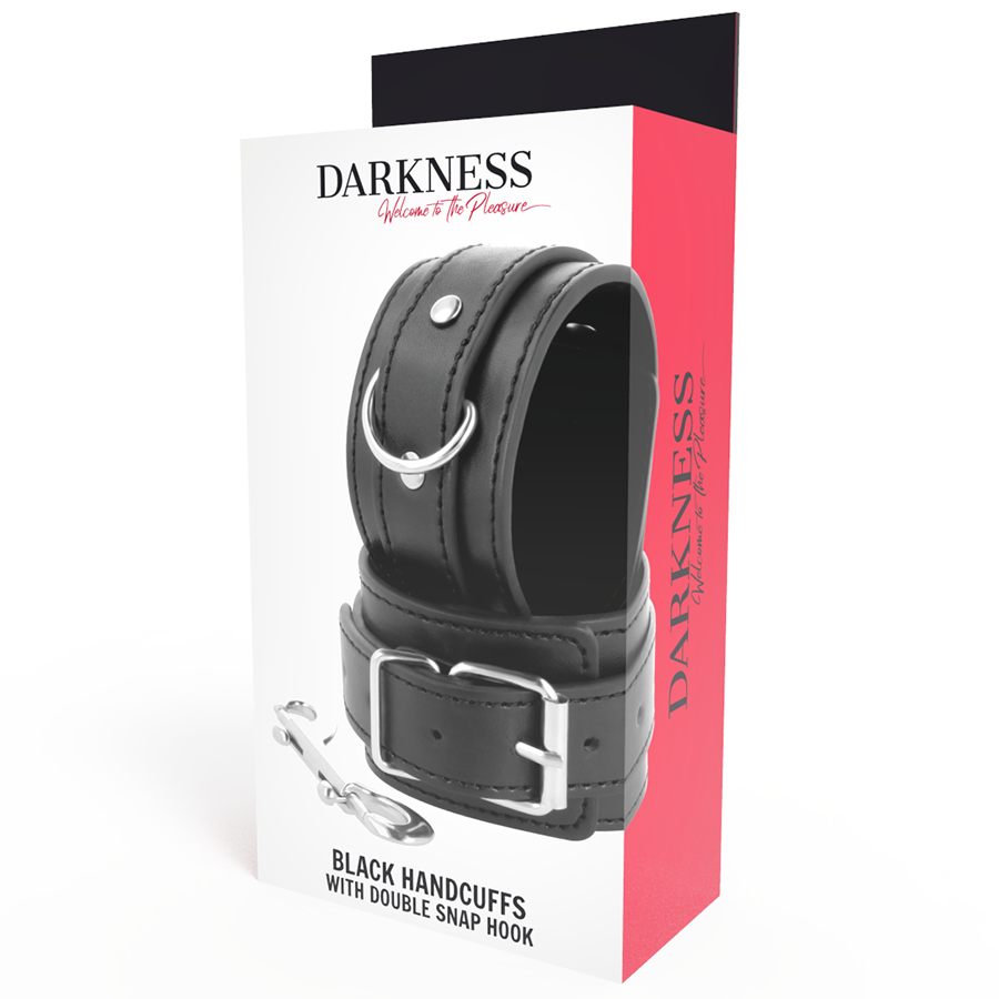 DARKNESS - Justerbare håndjern med dobbel forsterkning