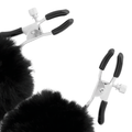 DARKNESS - Brystvorteklemmer med Pompom 1