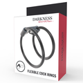DARKNESS - Fleksibel Penisring