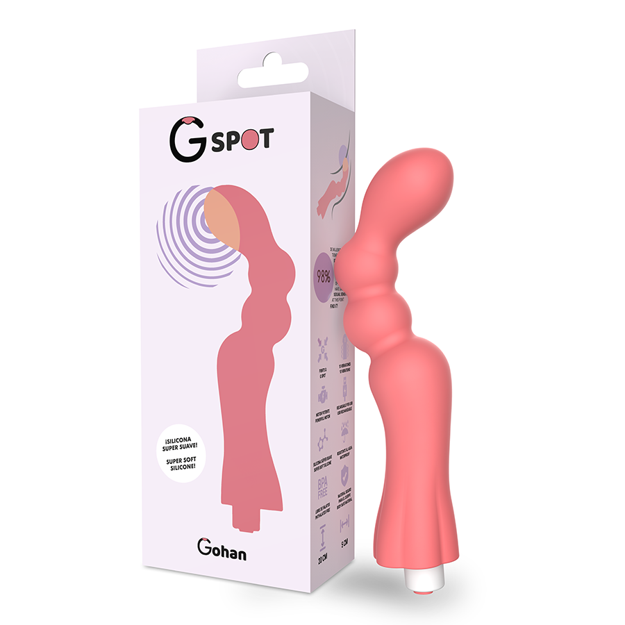 G-SPOT - Gohan G-punktsvibrator Lyserød