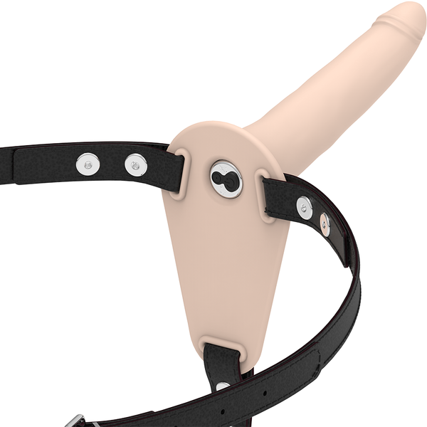 FETISH SUBMISSIVE - Vibrerende Strap-on 15 cm