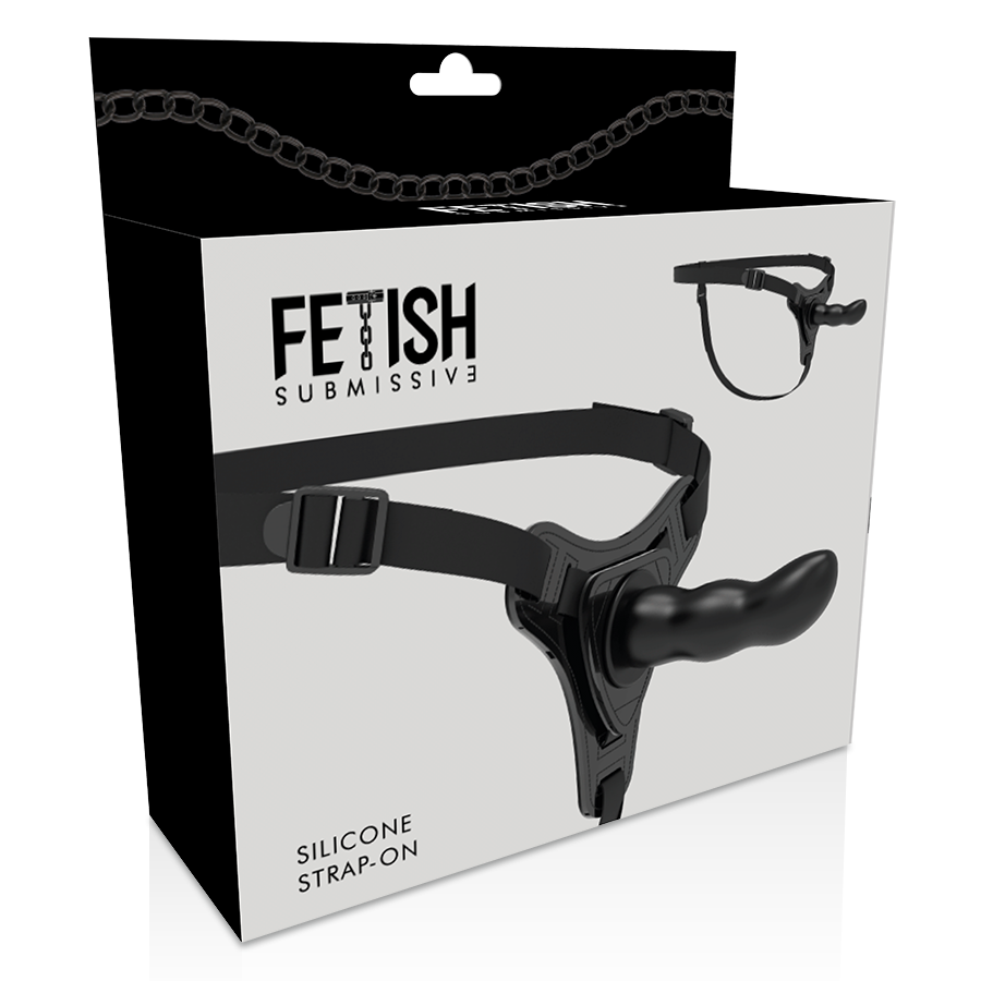 FETISH SUBMISSIVE - Strap-on-sett 16 cm