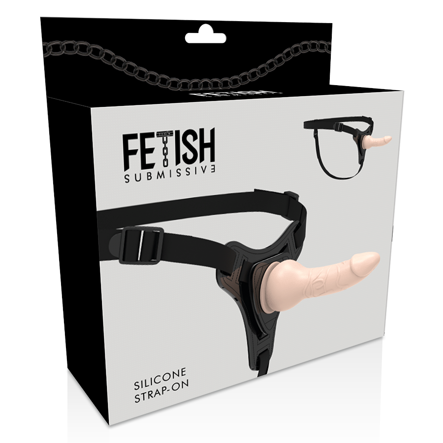 FETISH SUBMISSIVE - Strap-on-sett 16 cm
