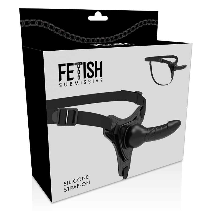 FETISH SUBMISSIVE - Strap-on-sett 16 cm