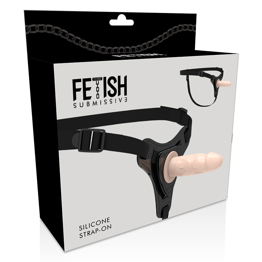 FETISH SUBMISSIVE - Strap-on-sett 12,5 cm