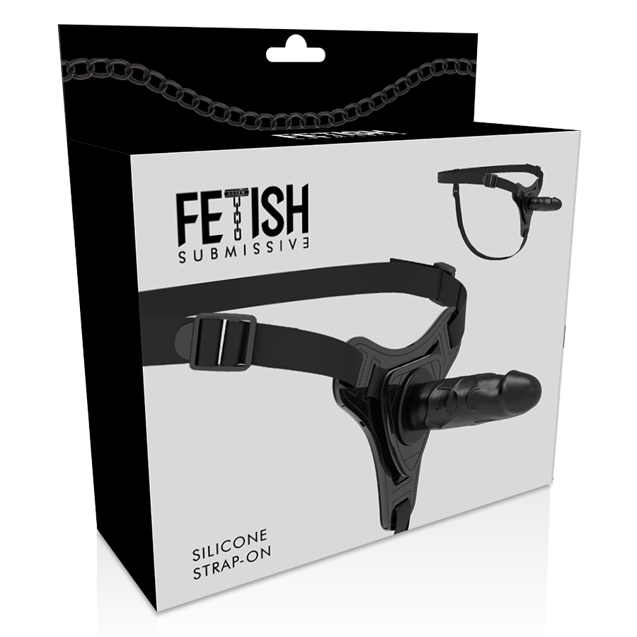 FETISH SUBMISSIVE - Strap-on-sett 15 cm