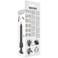 BASECOCK - Vibrator Sort 19,5 cm