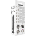 BASECOCK - Realistisk Vibrator med Fjernkontroll Sort 20 cm (12 modi)