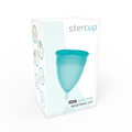 STERCUP - Menskopp Silikon Akvamarin Størrelse L