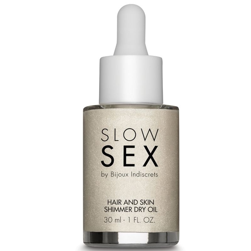 BIJOUX - Slow Sex multifunksjon skimrende tørrolje 30 ml