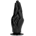 ALL BLACK - Fisting Dildo Sort 21 cm