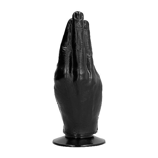 ALL BLACK - Fisting Dildo Sort 21 cm