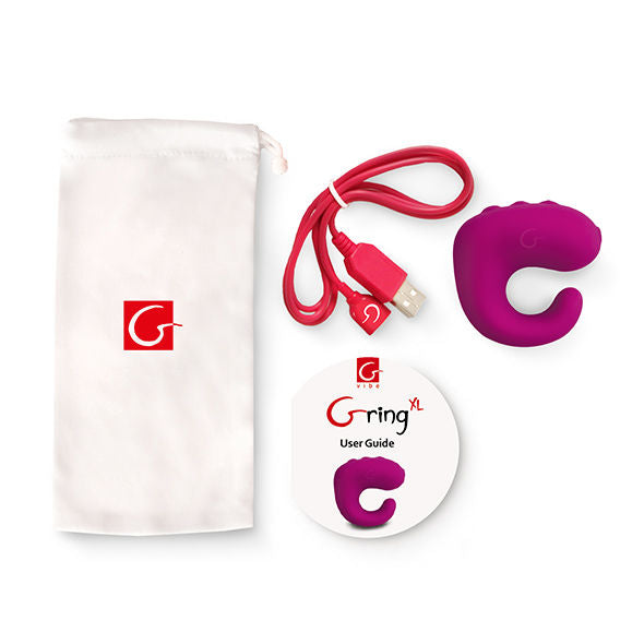 G-VIBE - Vibrerende Penisring Bringebær