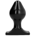 ALL BLACK - Analplugg Sort 16 x 8 cm