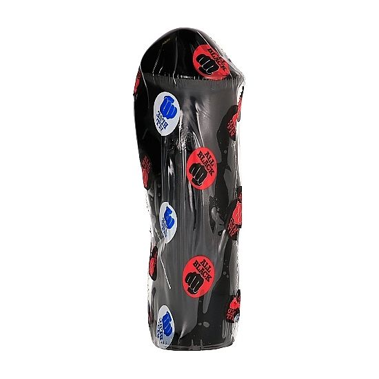ALL BLACK - Dildo Sort 20 cm