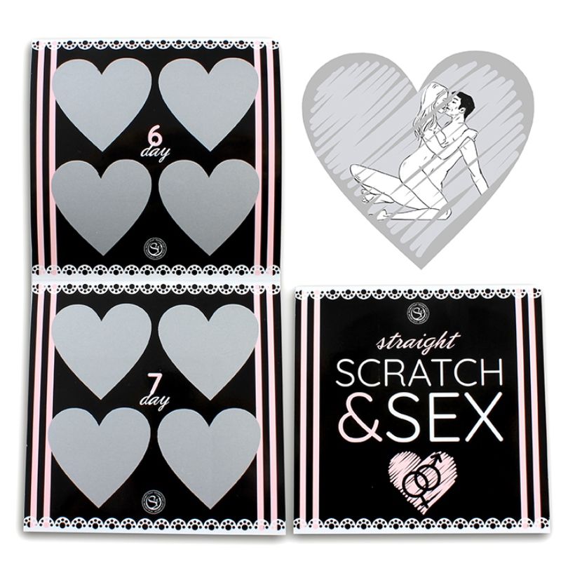 SECRETPLAY - Scratch & Sex Skrapespill for Heterofile Par (ES/EN/FR/PT/DE)