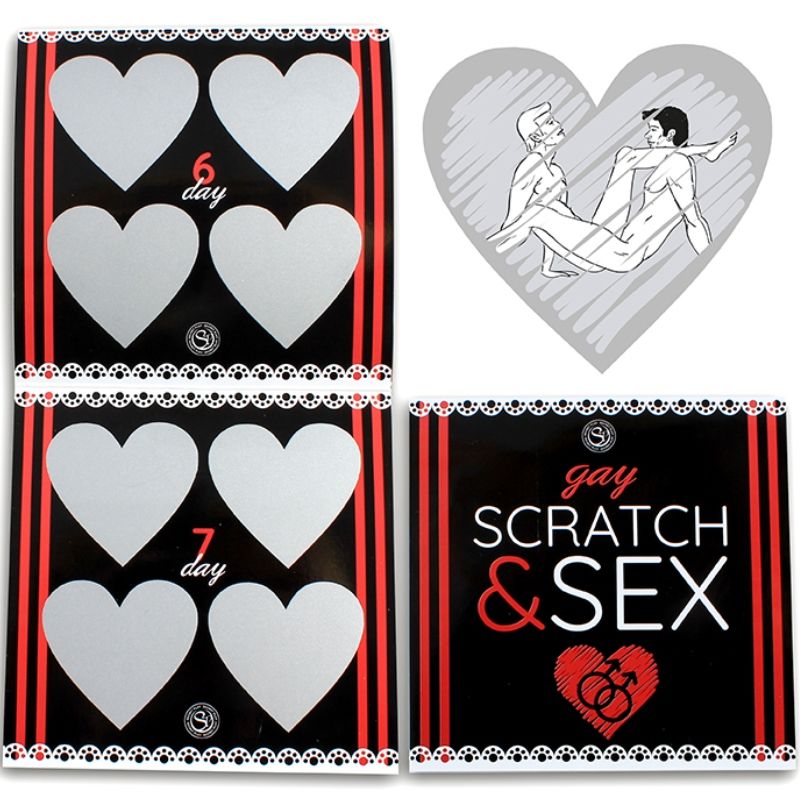 SECRETPLAY - Scratch & Sex Skrapespill for Homofile Par (ES/EN/FR/PT/DE)