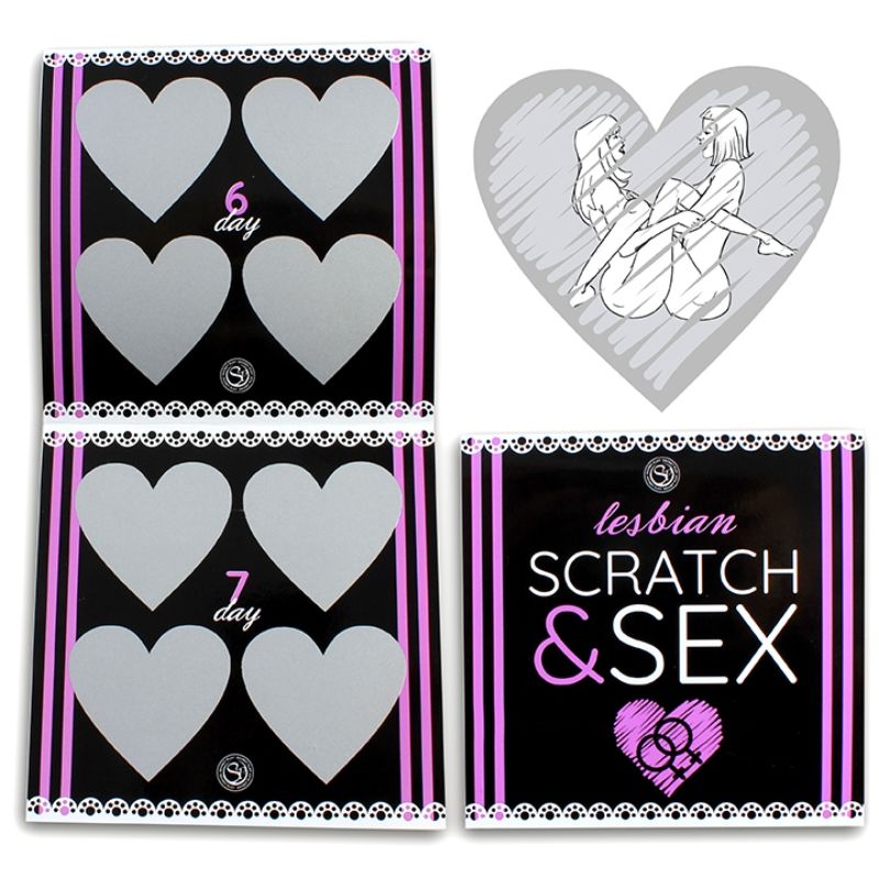 SECRETPLAY - Scratch & Sex Skrapespill for Lesbiske Par (ES/EN/FR/PT/DE)