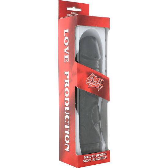 SEVEN CREATIONS - Perfect Pleasures Realistisk Vibrator Sort 22 cm