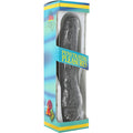SEVEN CREATIONS - Vinyl Realistisk Vibrator Sort 20 cm