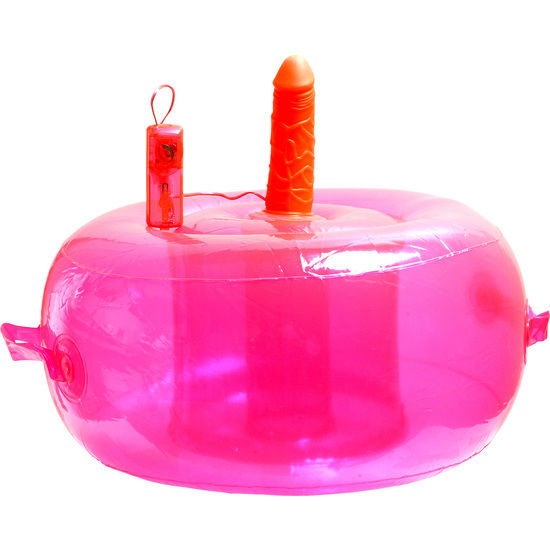 SEVEN CREATIONS - Ecstasy Lounge Oppblåsbar sexstol med vibrator