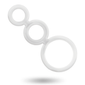 ADDICTED TOYS - Penisringsett Transparent