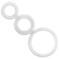 ADDICTED TOYS - Penisringsett Transparent