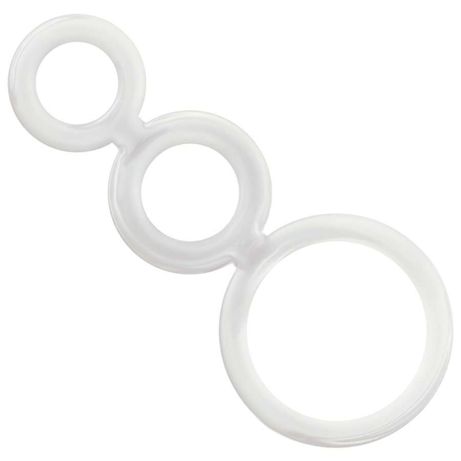 ADDICTED TOYS - Penisringsett Transparent