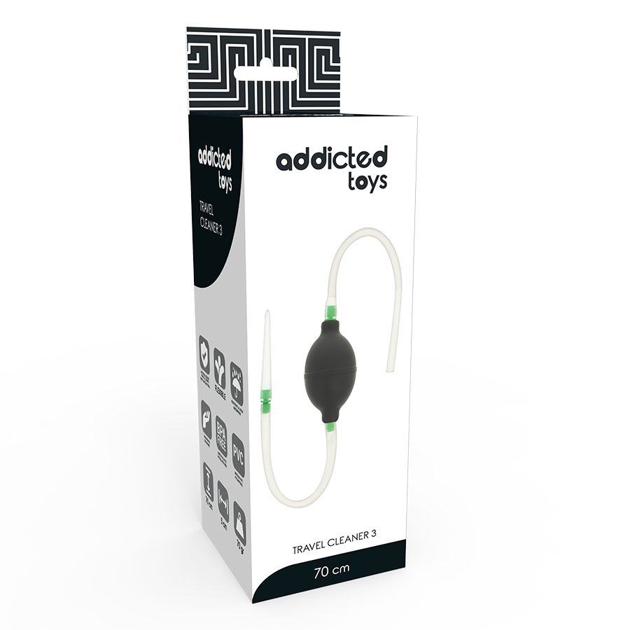 ADDICTED TOYS - Svart Klystersætt