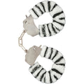 TOYJOY - Furry Fun Cuffs Håndjern med pels Zebra